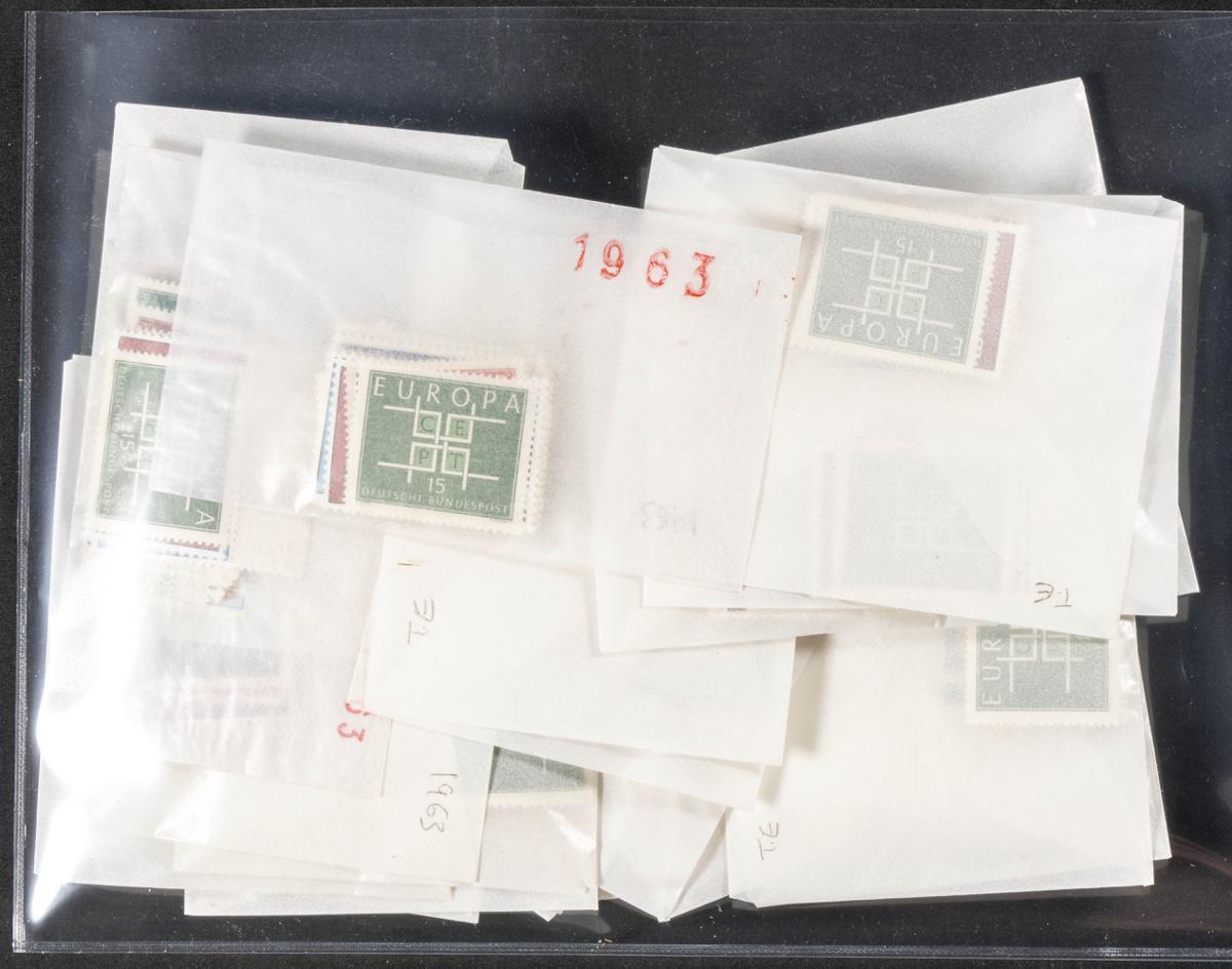 1395 | Theme Europa. Sets and stamps stock