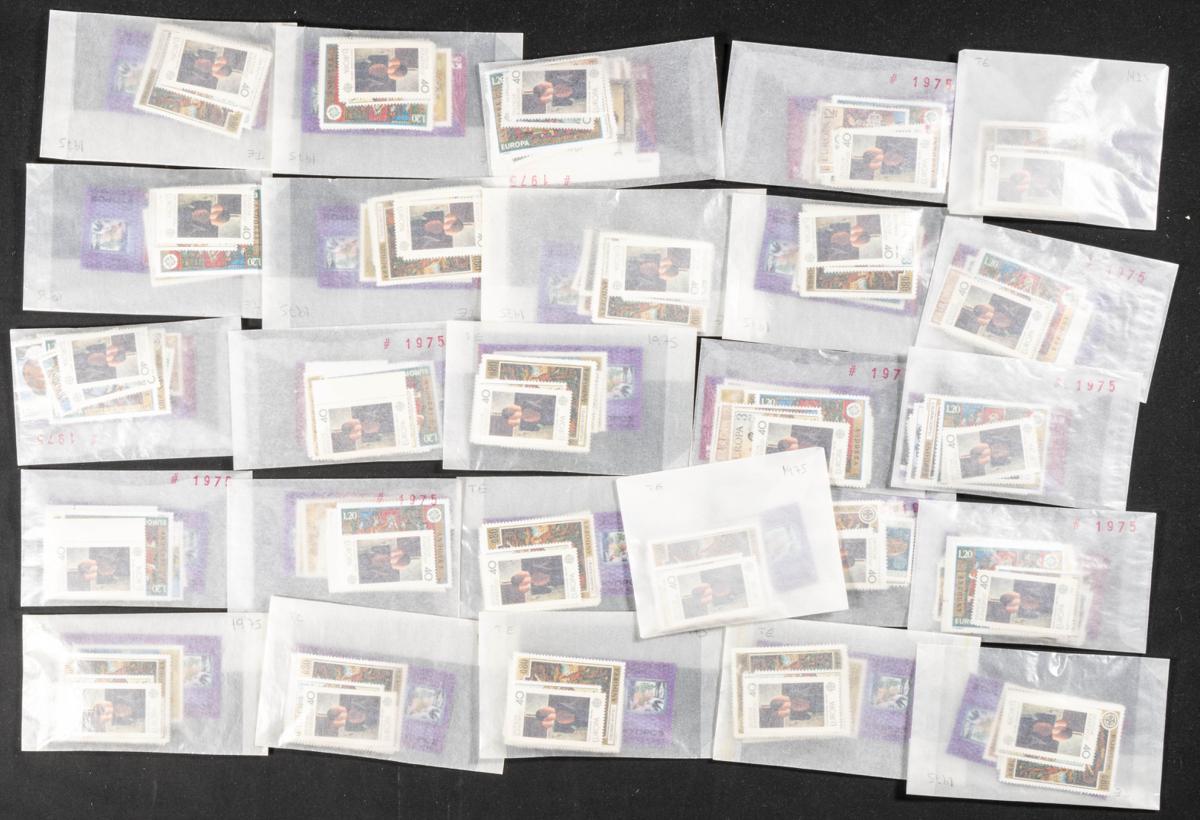 1406 | Theme Europa. Sets and stamps stock