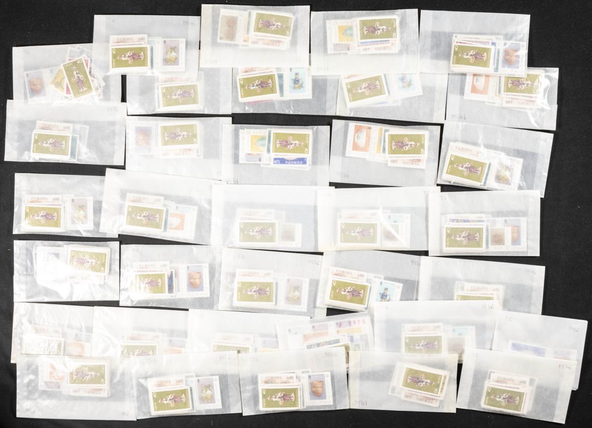 1407 | Theme Europa. Sets and stamps stock