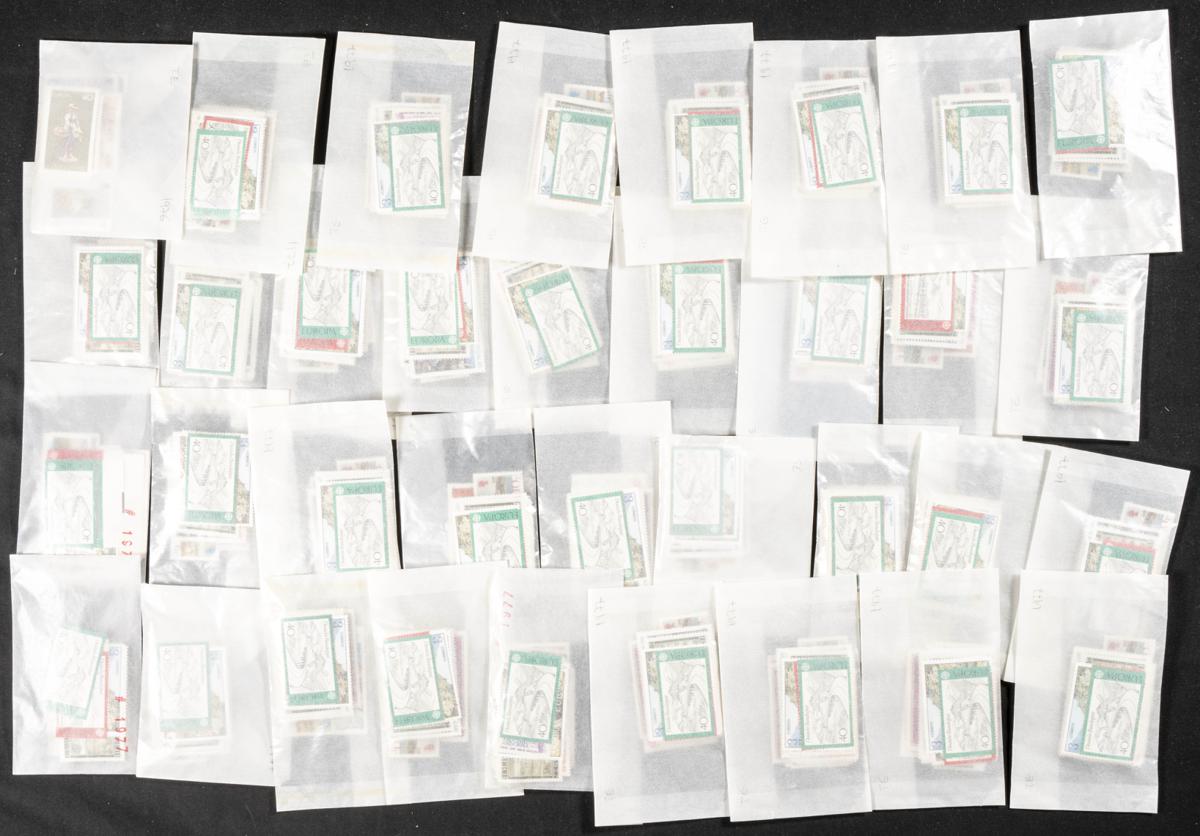 1408 | Theme Europa. Sets and stamps stock