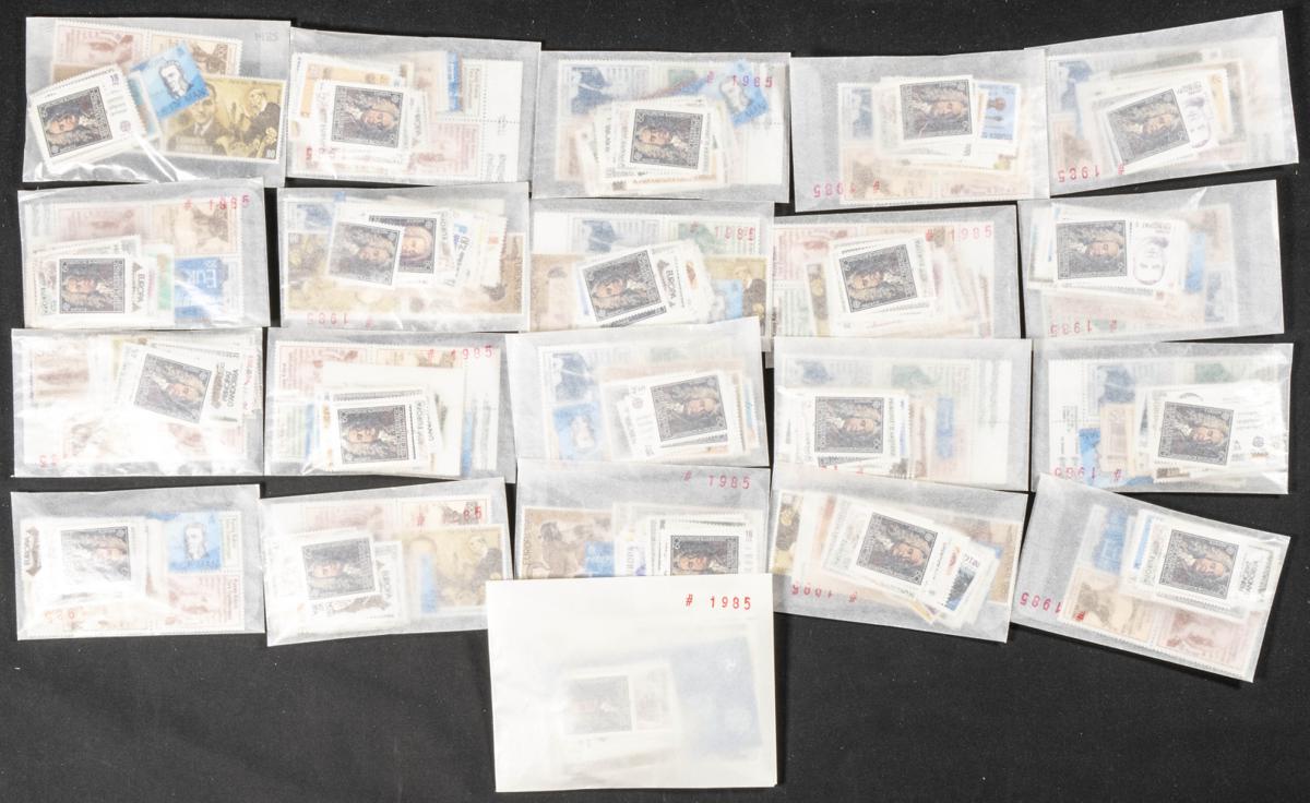 1416 | Theme Europa. Sets and stamps stock