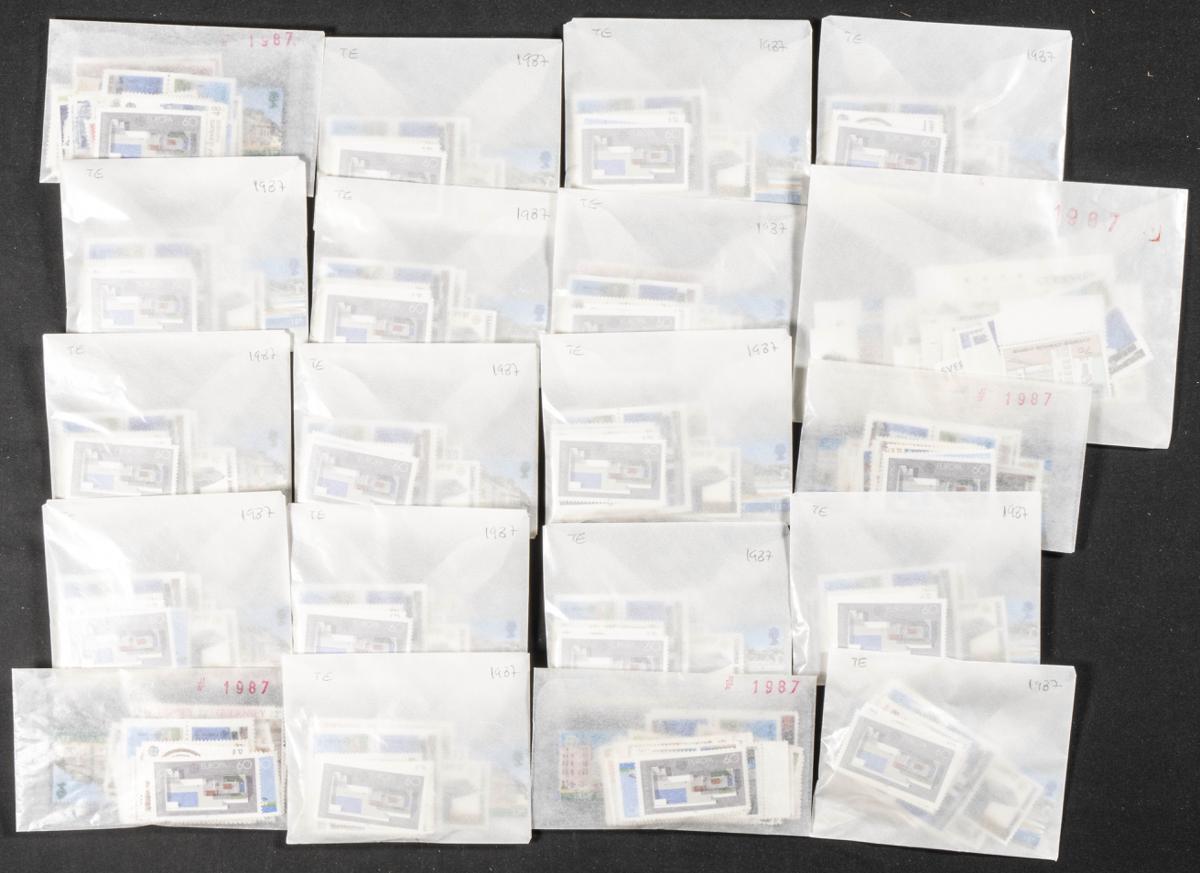 1418 | Theme Europa. Sets and stamps stock