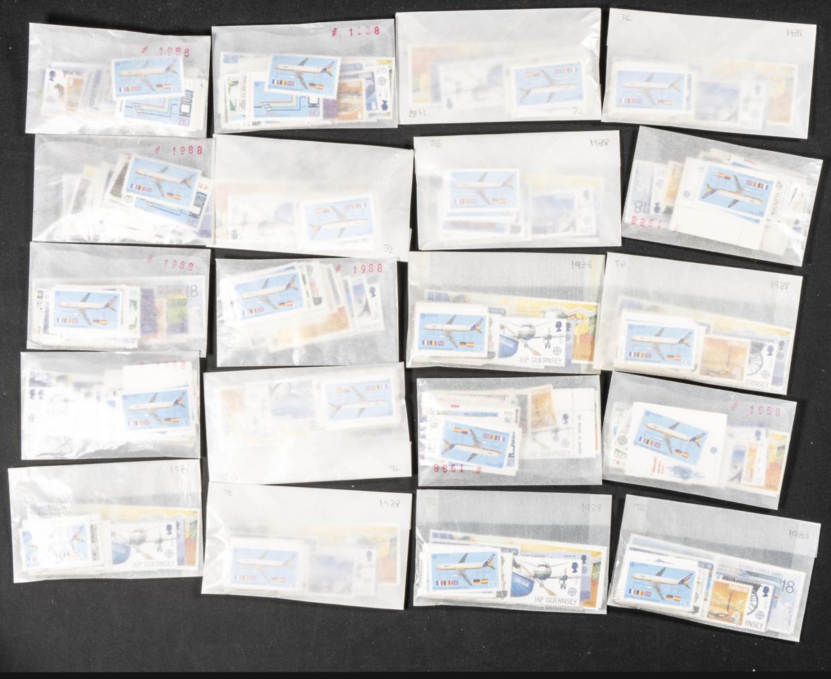1419 | Theme Europa. Sets and stamps stock