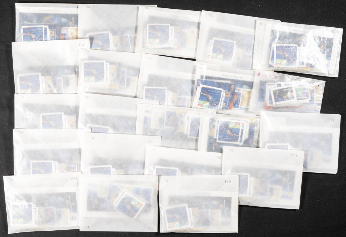 1422 | Theme Europa. Sets and stamps stock