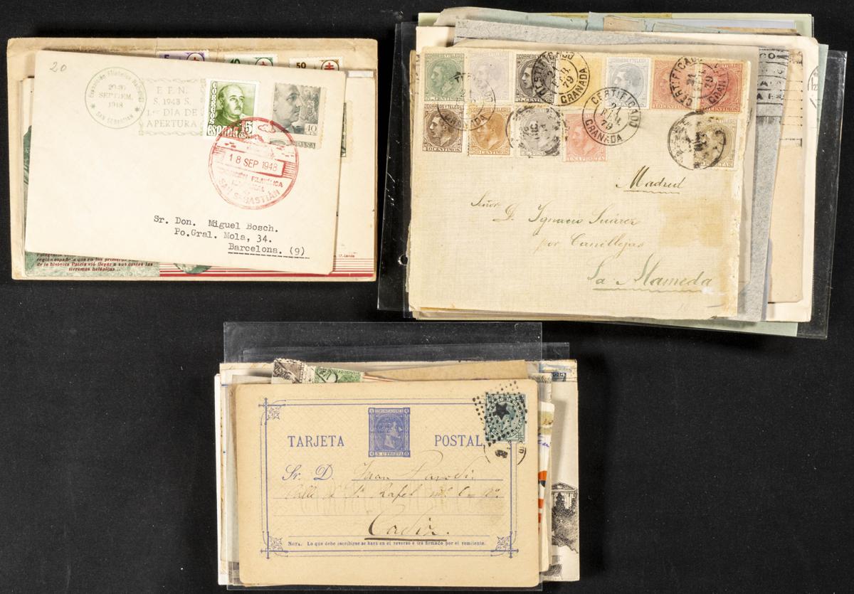 21 | Lotes y Colecciones.España. Historia Postal
