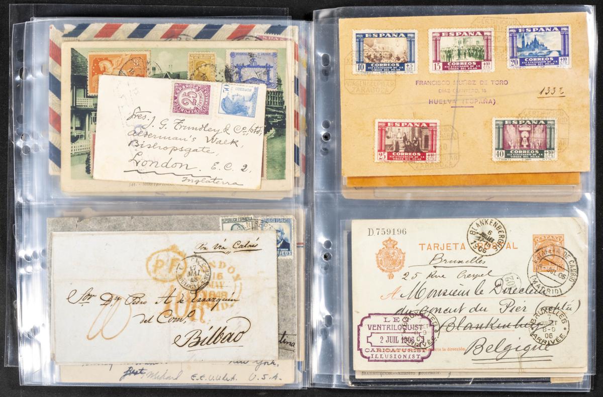 24 | Lotes y Colecciones.España. Historia Postal