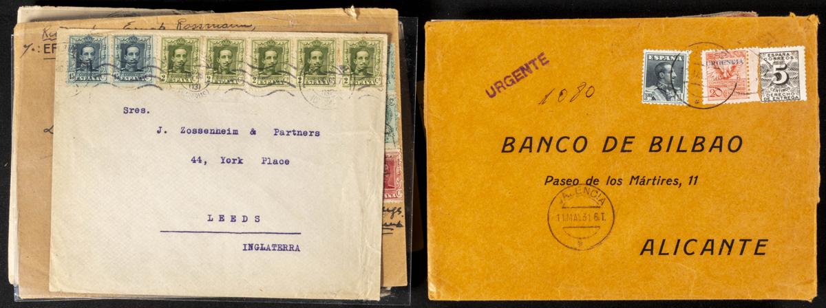 25 | Lotes y Colecciones.España. Historia Postal