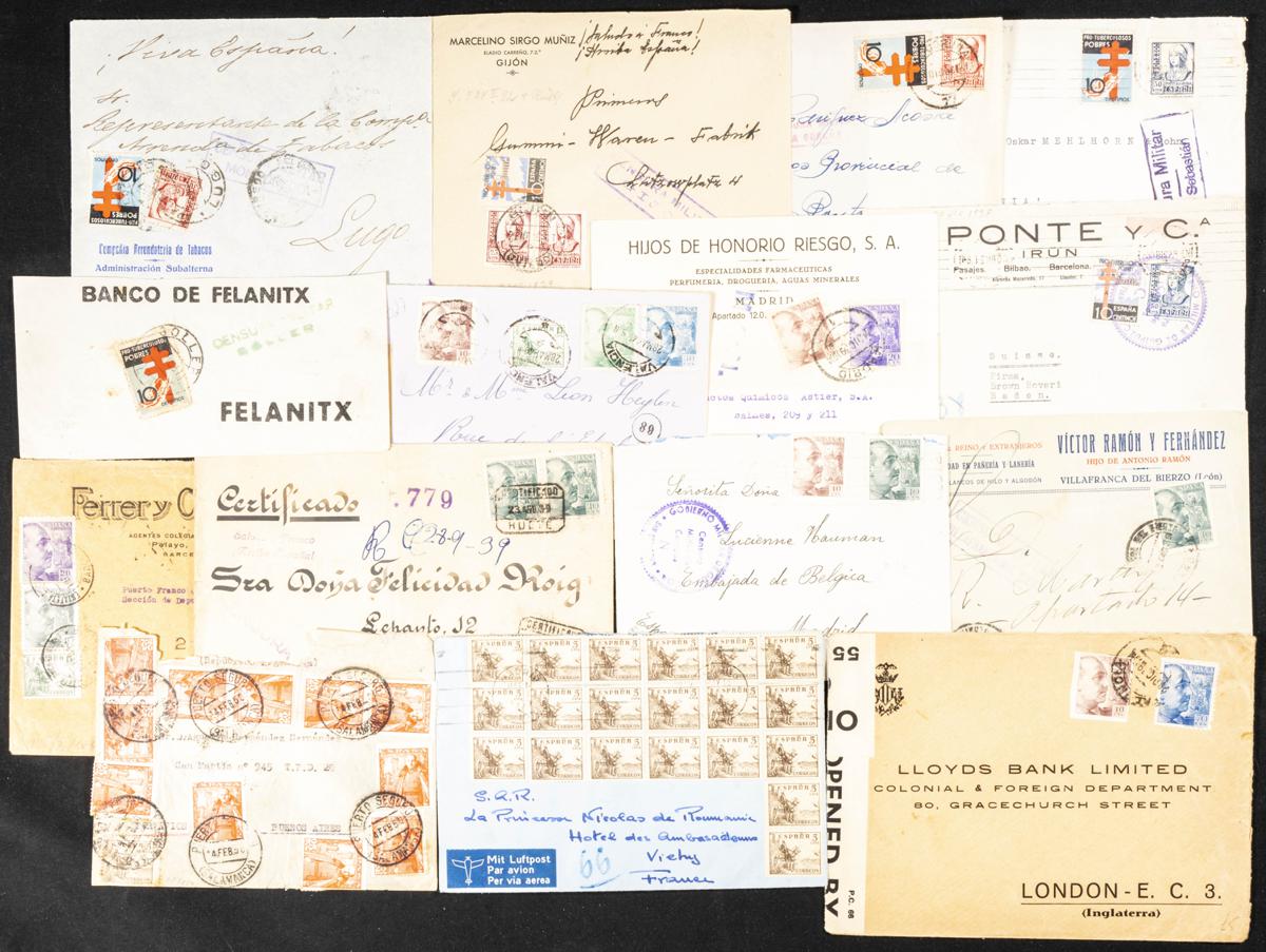 29 | Lotes y Colecciones.España. Historia Postal