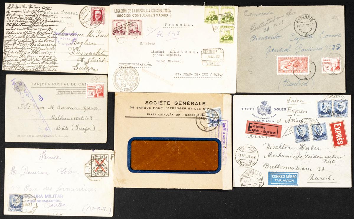32 | Lotes y Colecciones.España. Historia Postal