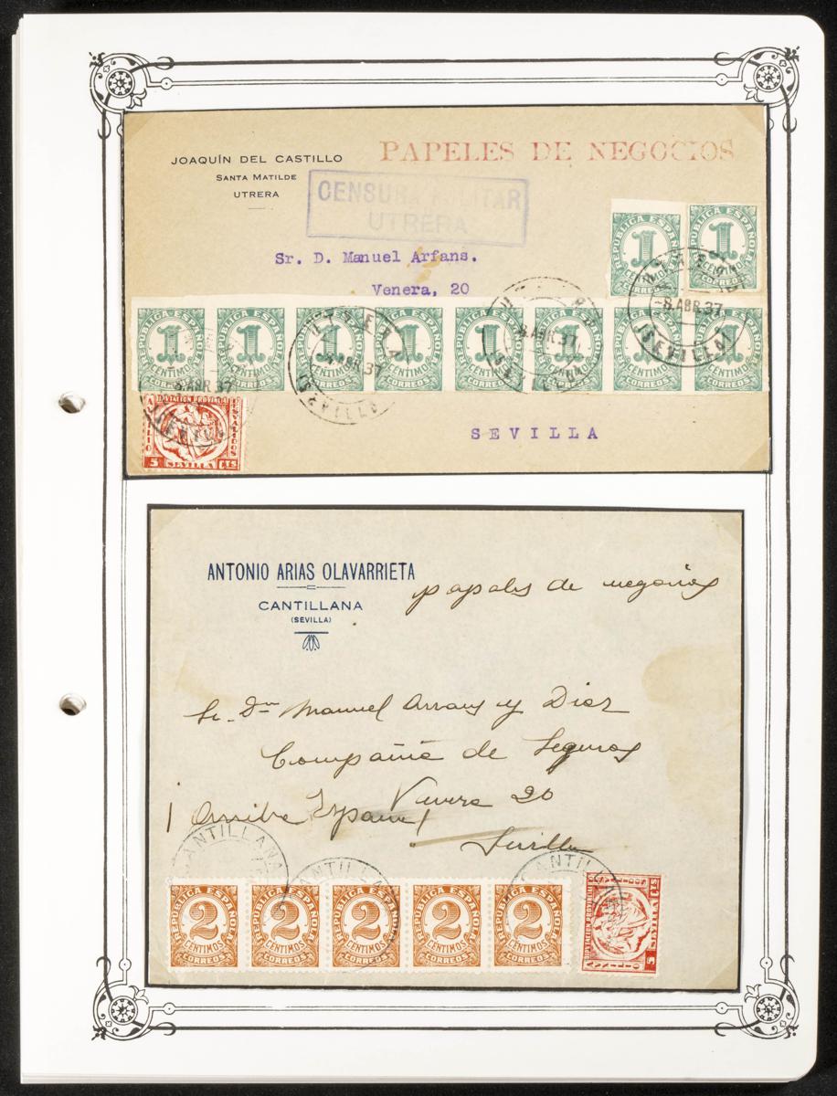 33 | Lotes y Colecciones.España. Historia Postal