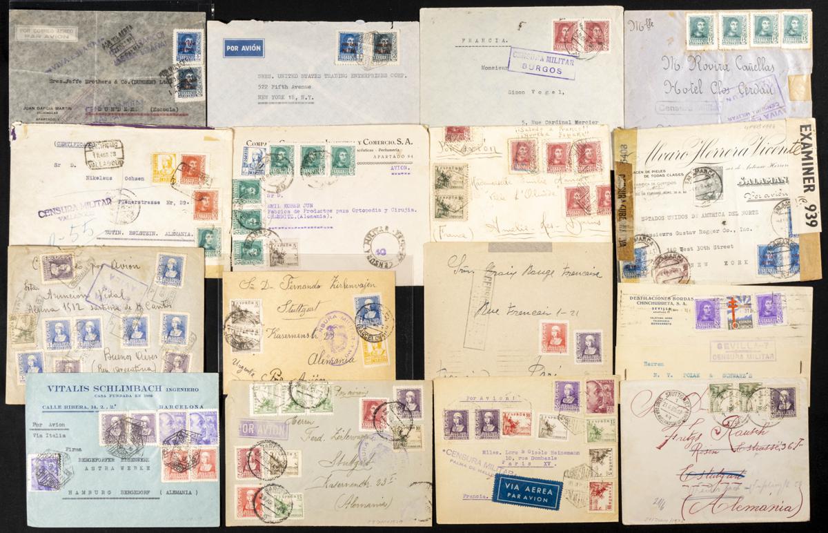 44 | Lotes y Colecciones.España. Historia Postal