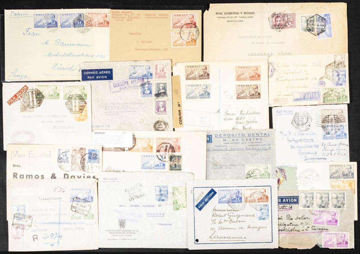 45 | Lotes y Colecciones.España. Historia Postal