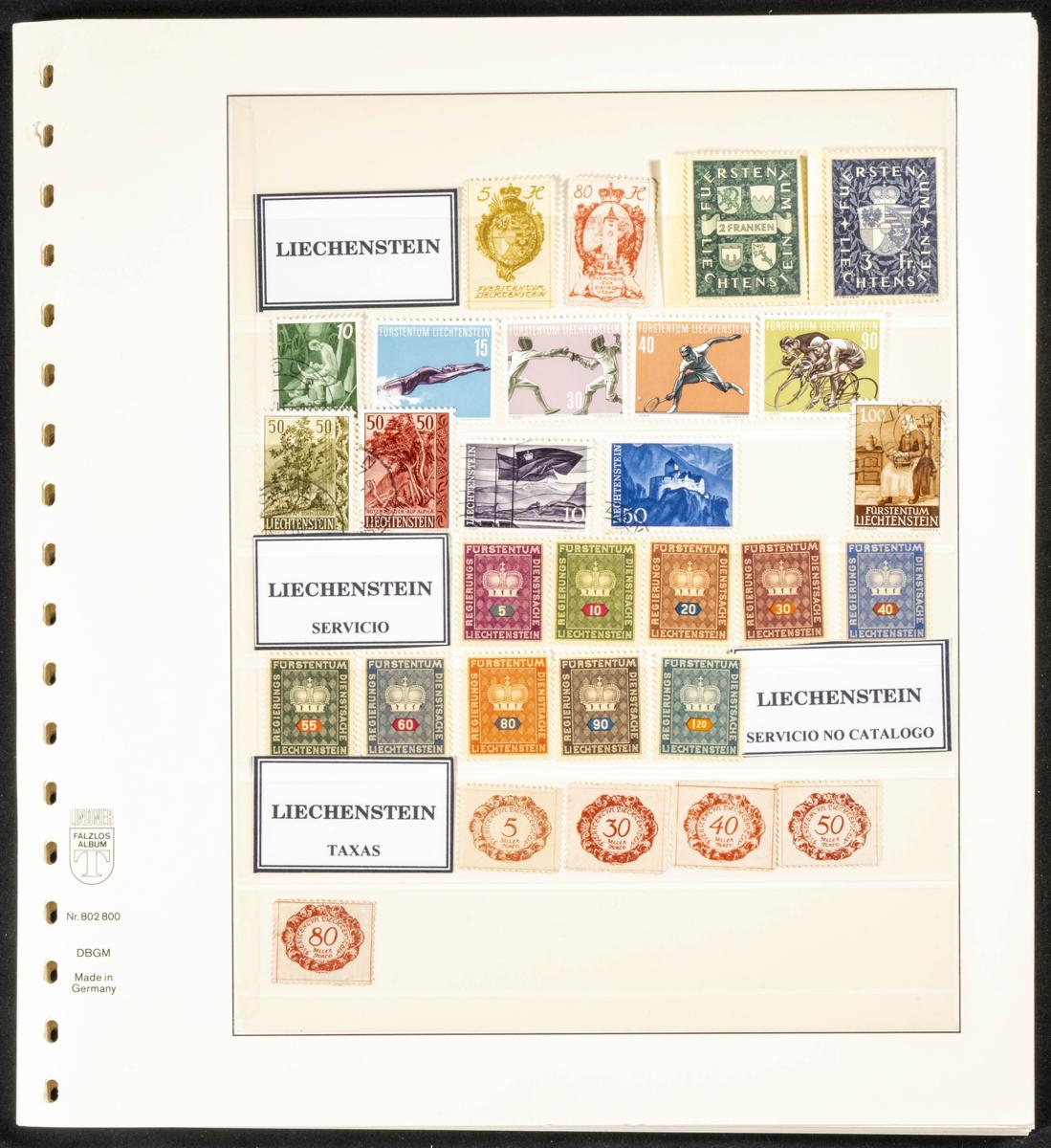 616 | Liechtenstein. Lotes y Colecciones.Extranjero