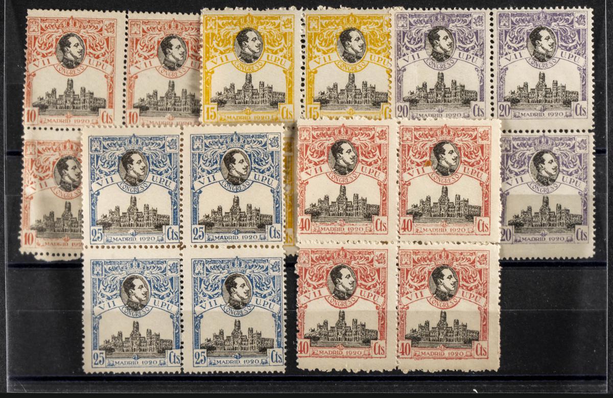 61 | Spanish Collection. Sets and stamps stock