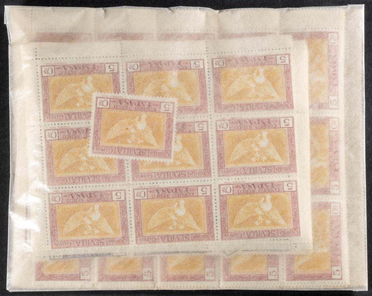 62 | Spanish Collection. Sets and stamps stock