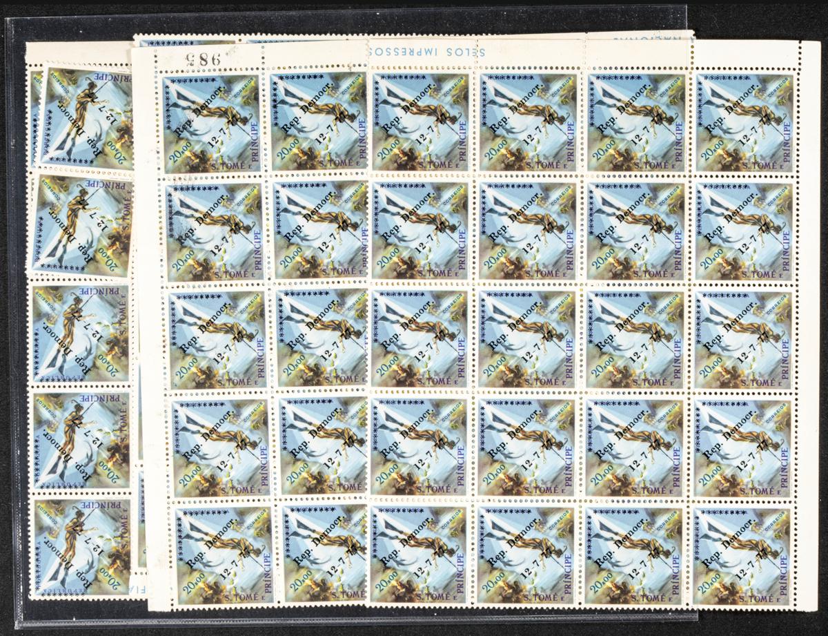 641 | Saint Thomas and Prince. Lots and Collections