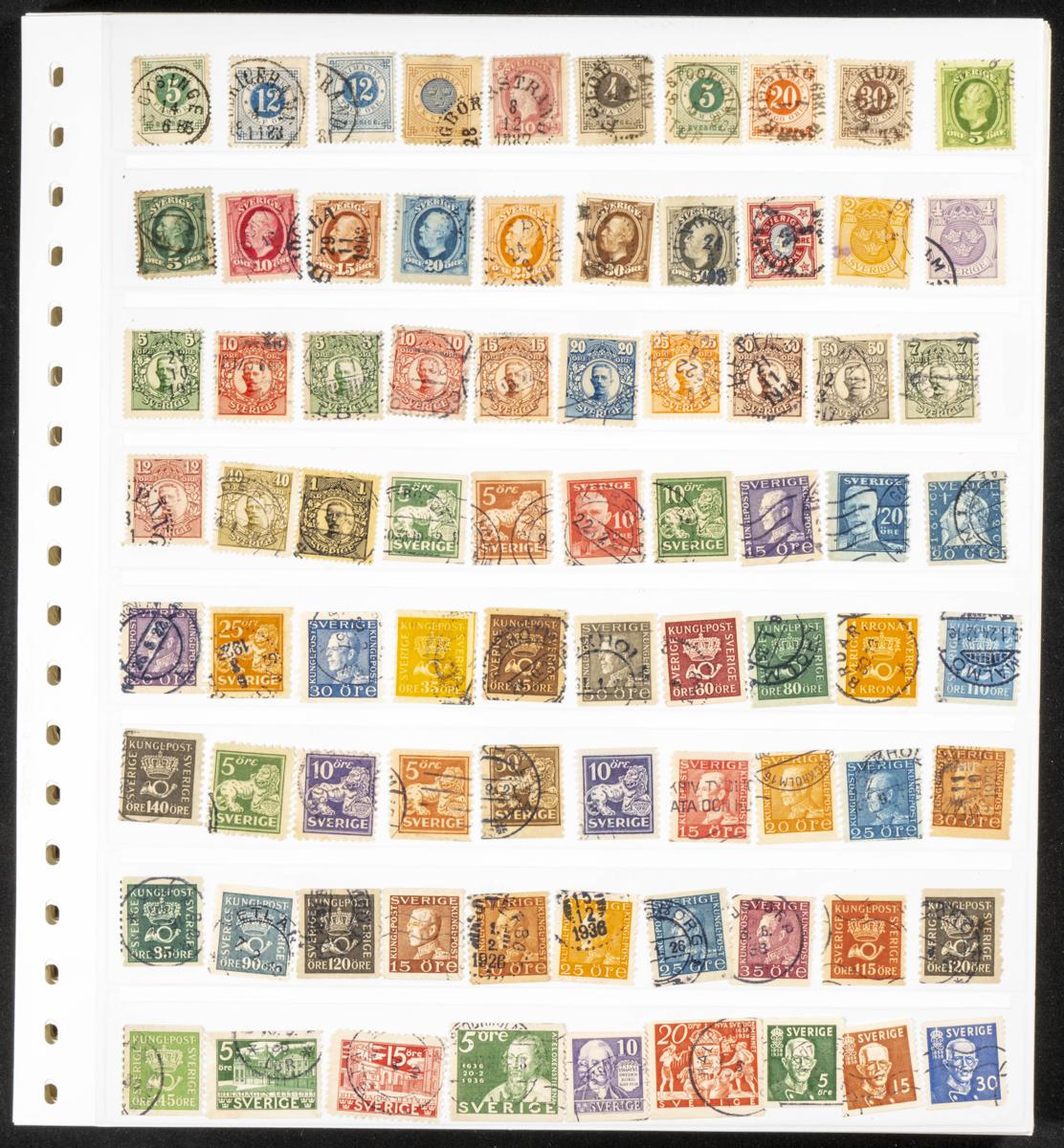 650 | Sweden. Lots and Collections