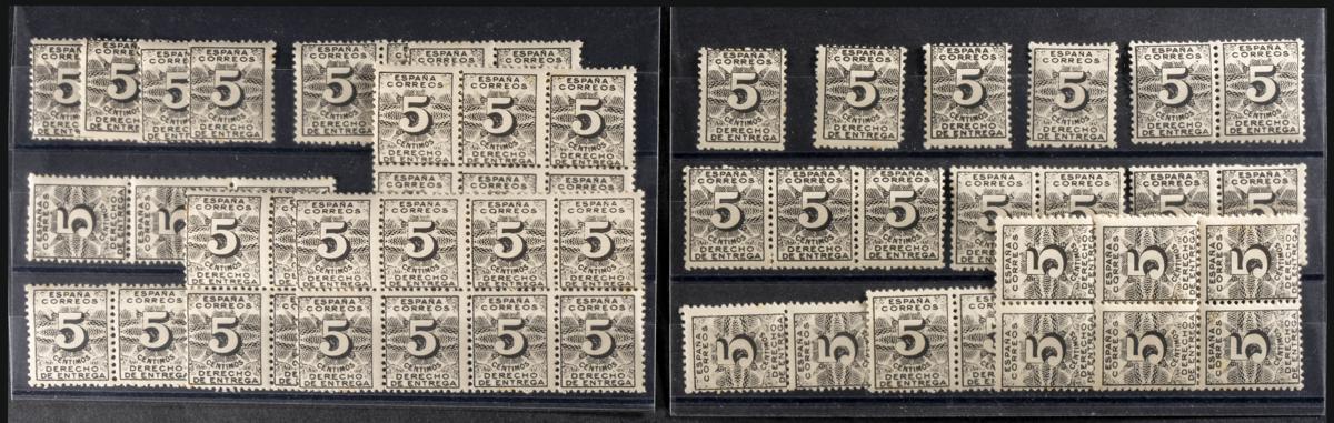67 | Spanish Collection. Sets and stamps stock