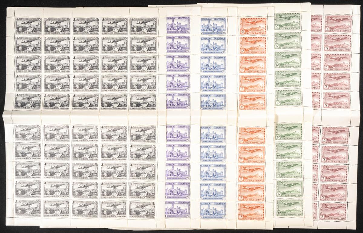68 | Spanish Collection. Sets and stamps stock