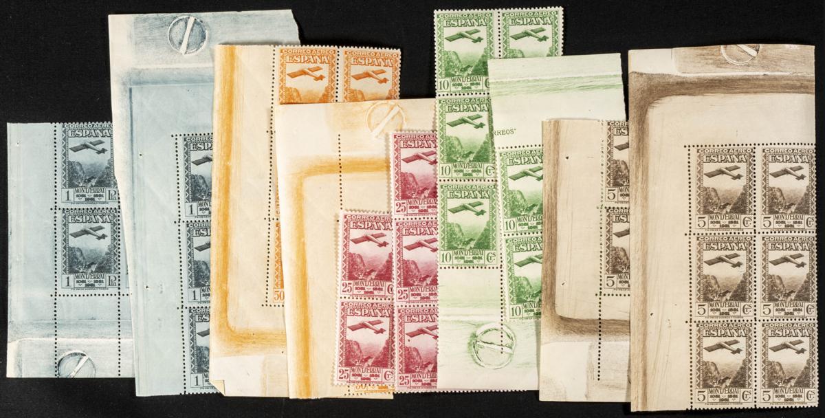 69 | Spanish Collection. Sets and stamps stock