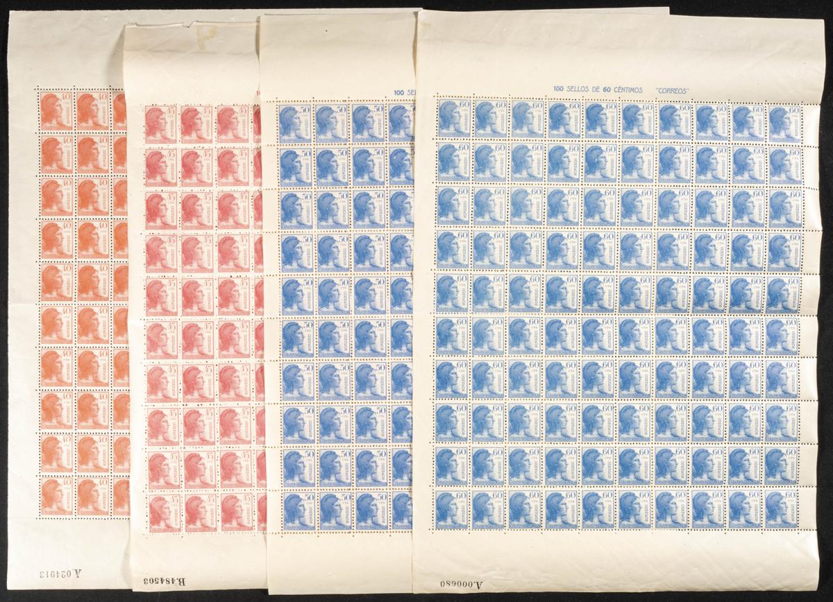 73 | Spanish Collection. Sets and stamps stock