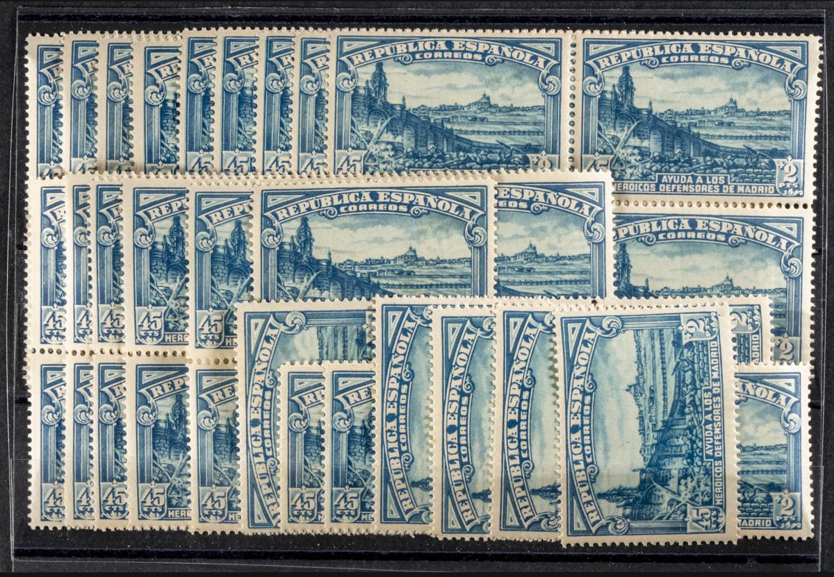 75 | Spanish Collection. Sets and stamps stock