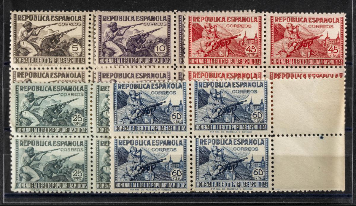 79 | Spanish Collection. Sets and stamps stock