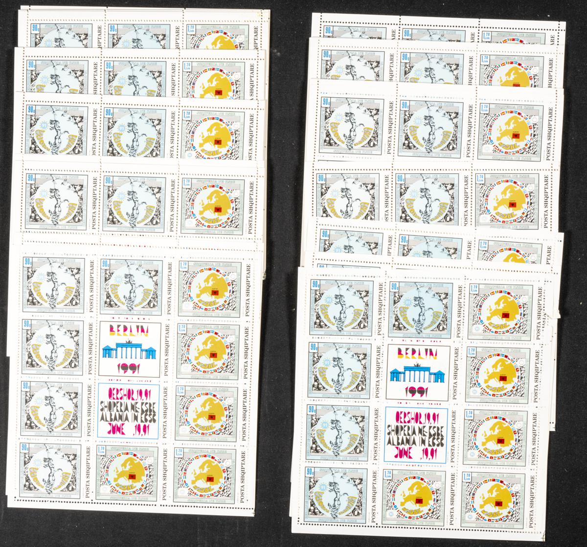 802 | Albania. Sets and stamps stock