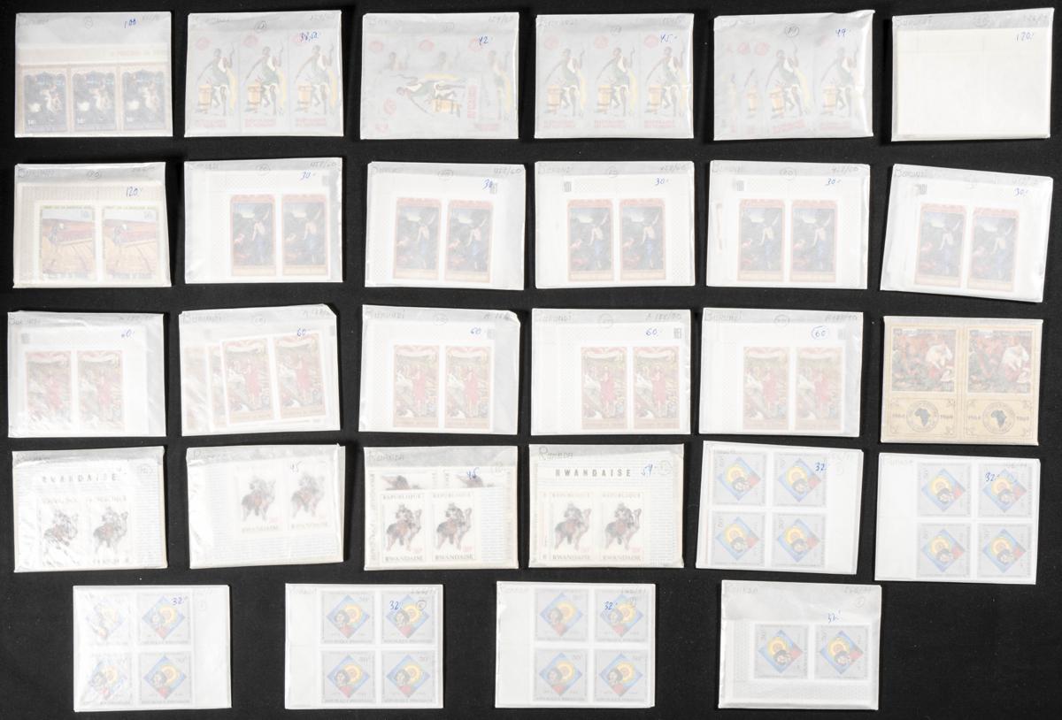 818 | Burundi. Sets and stamps stock