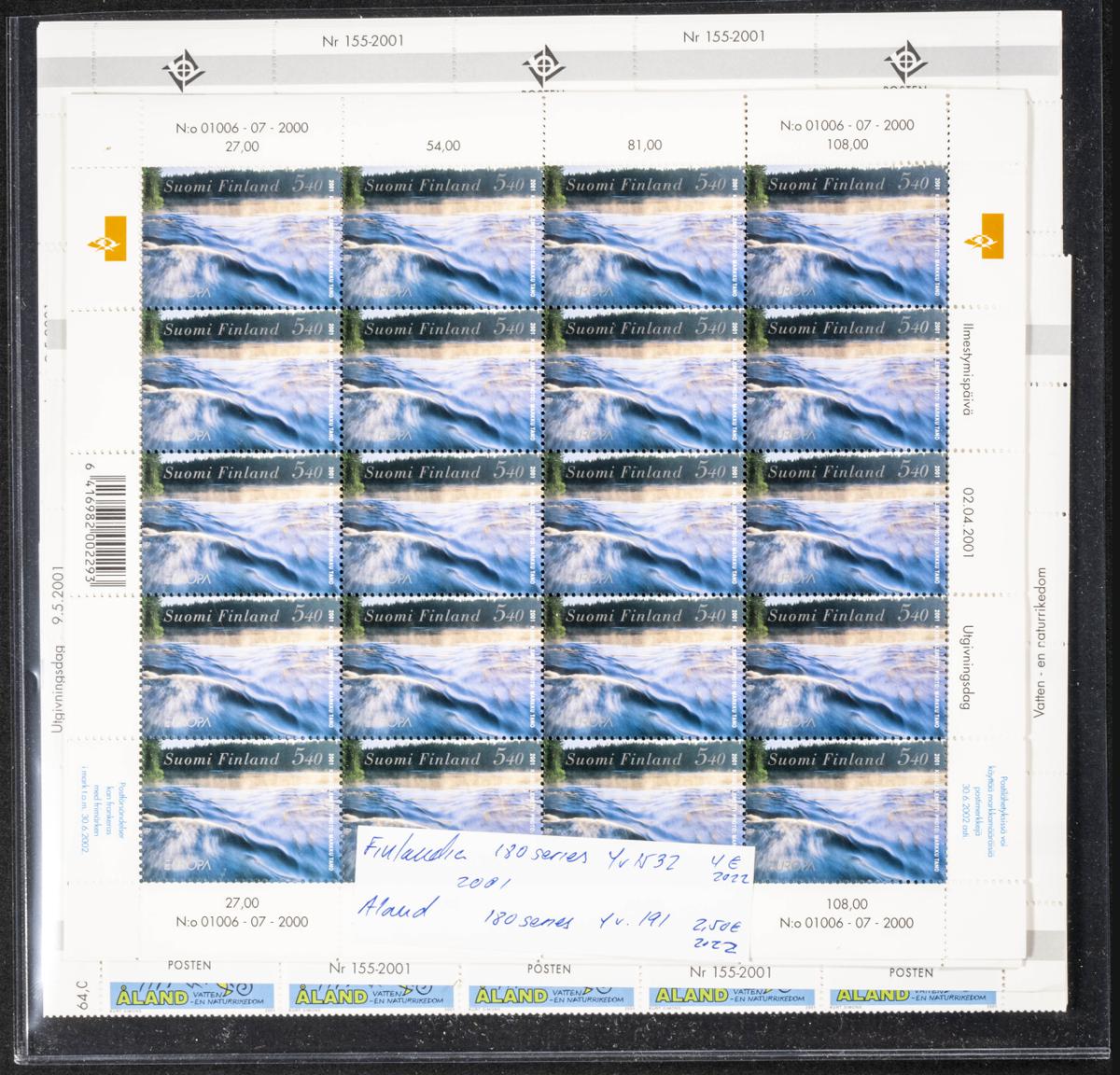 834 | Finland. Sets and stamps stock