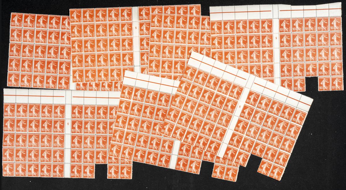 835 | France. Sets and stamps stock