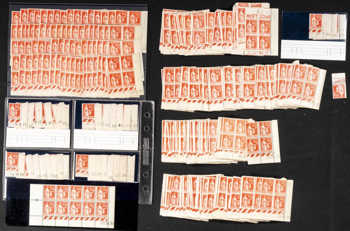 838 | France. Sets and stamps stock