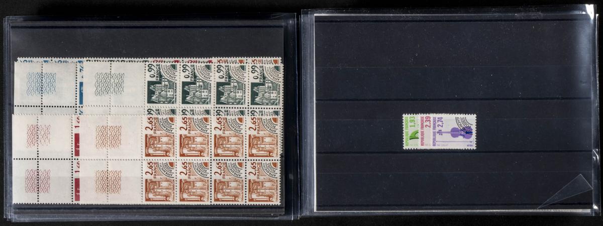 842 | France. Sets and stamps stock