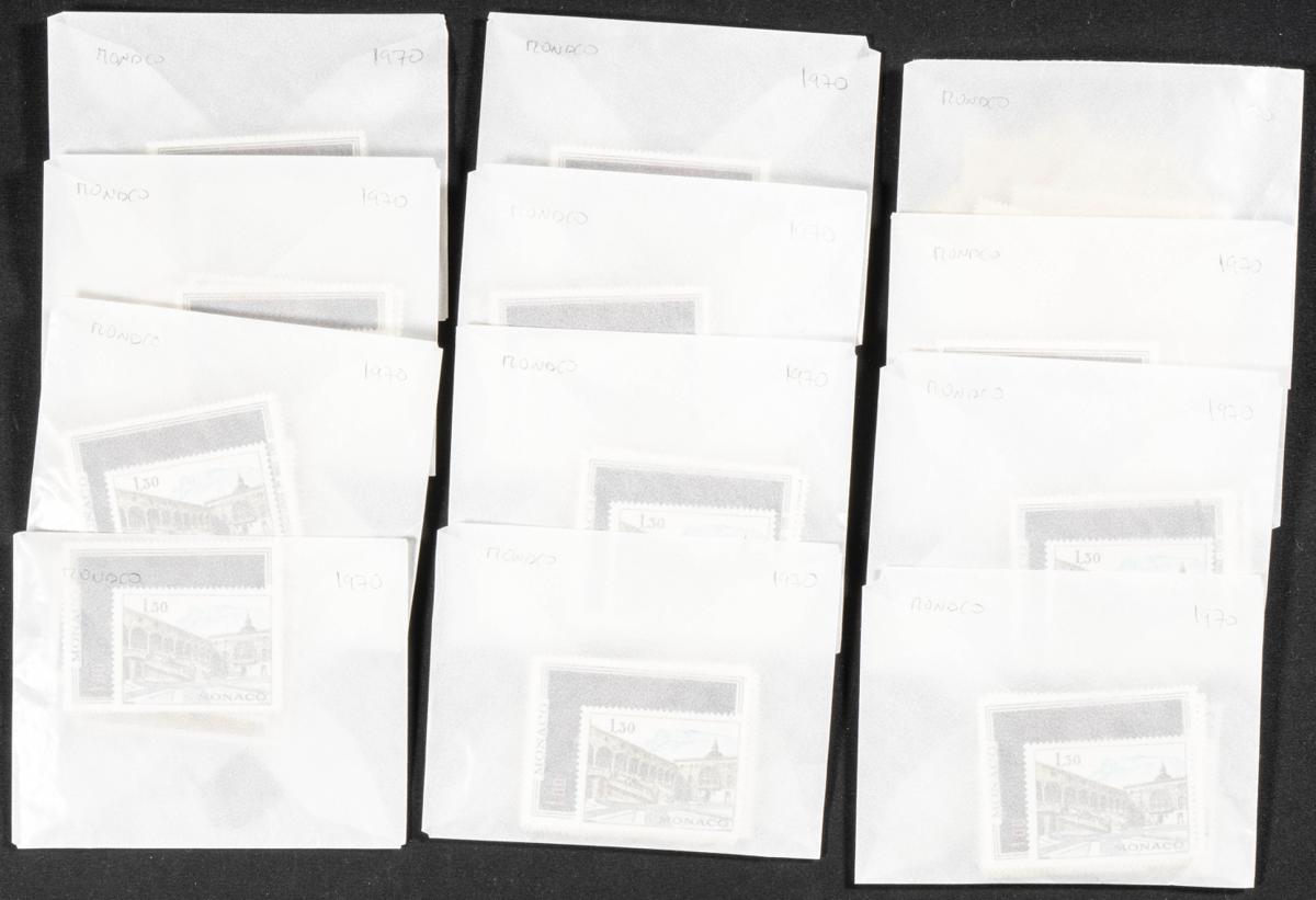 866 | Monaco. Sets and stamps stock