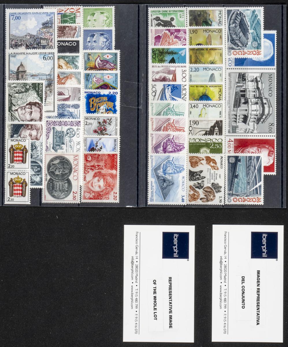 883 | Monaco. Sets and stamps stock