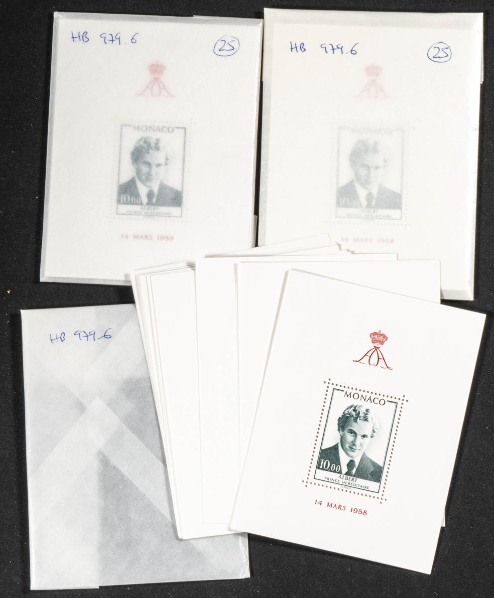 894 | Monaco. Sets and stamps stock