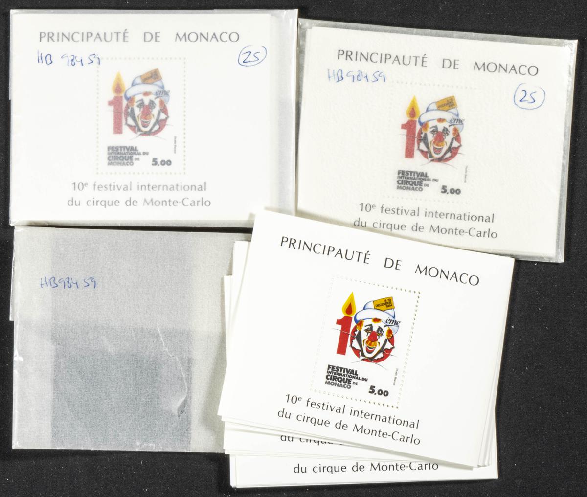 901 | Monaco. Sets and stamps stock