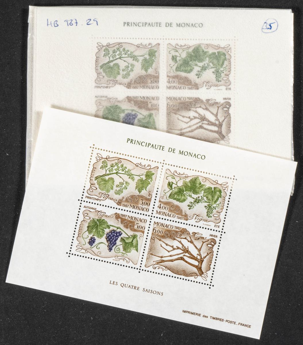 906 | Monaco. Sets and stamps stock