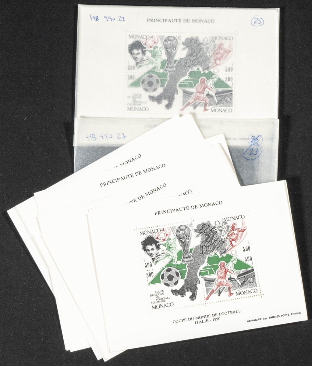 912 | Monaco. Sets and stamps stock