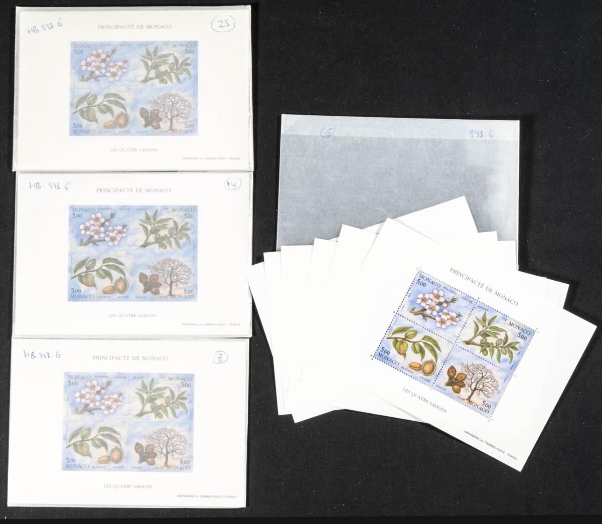 918 | Monaco. Sets and stamps stock