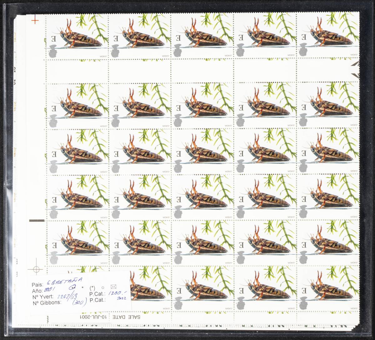 920 | Great Britain. Sets and stamps stock