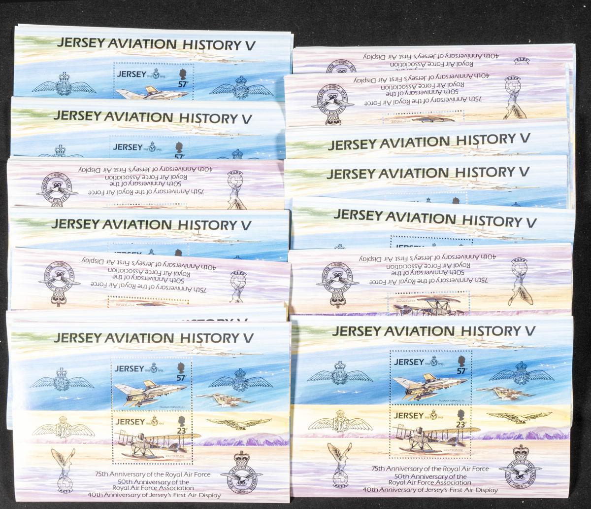 921 | Jersey. Sets and stamps stock