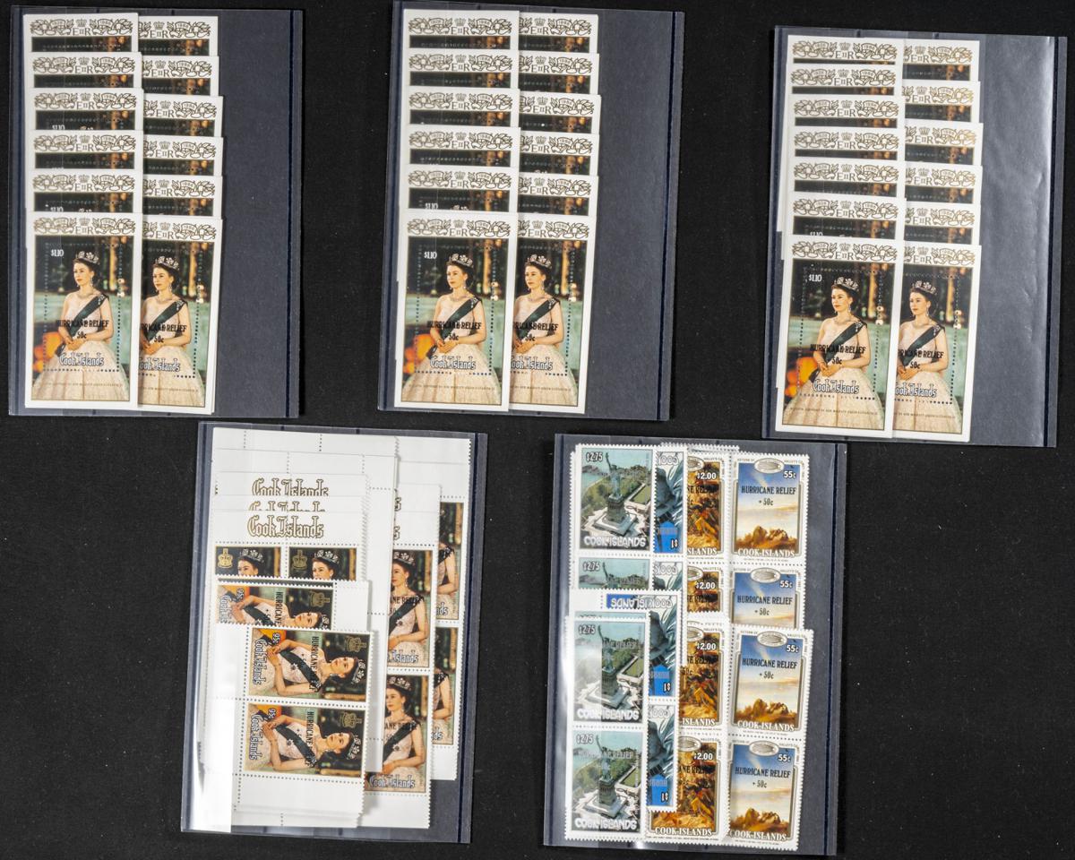 923 | Cook Islands. Sets and stamps stock