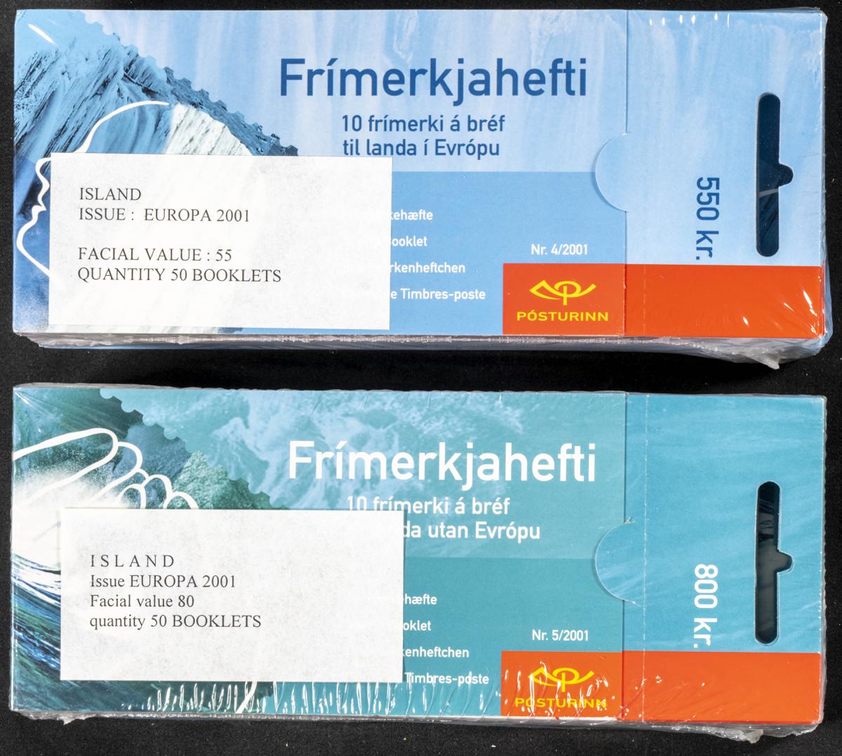 929 | Iceland. Sets and stamps stock