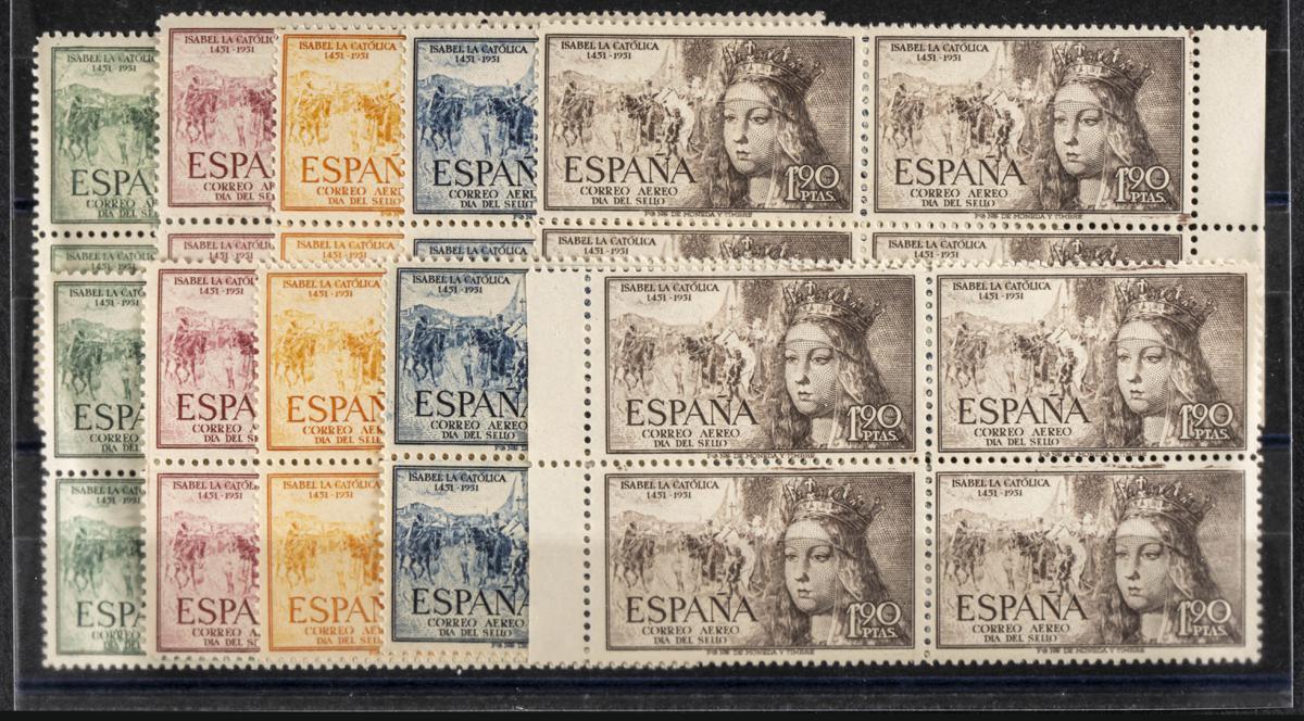 96 | Spanish Collection. Sets and stamps stock