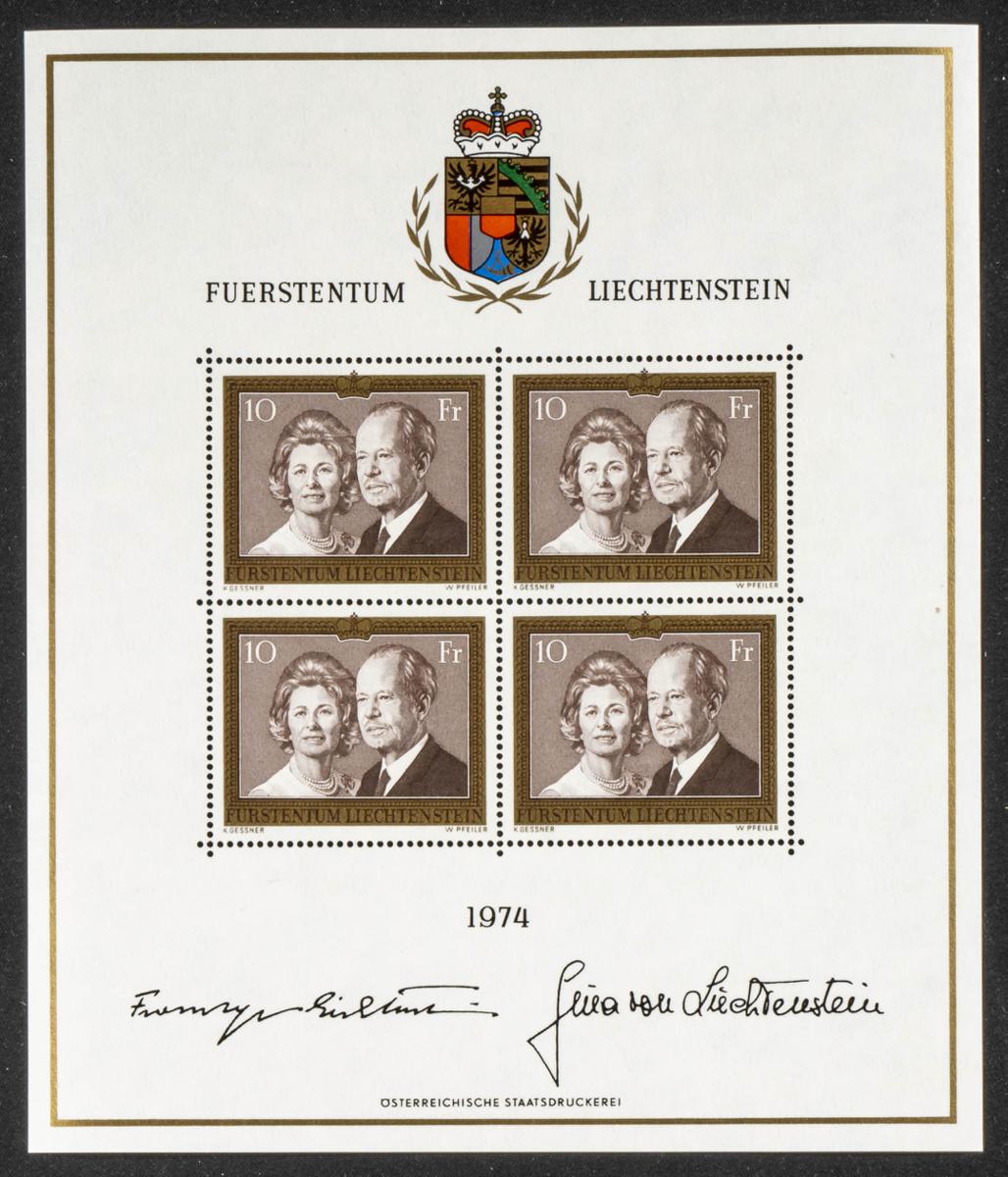 983 | Liechtenstein. Stock de Series y Sellos