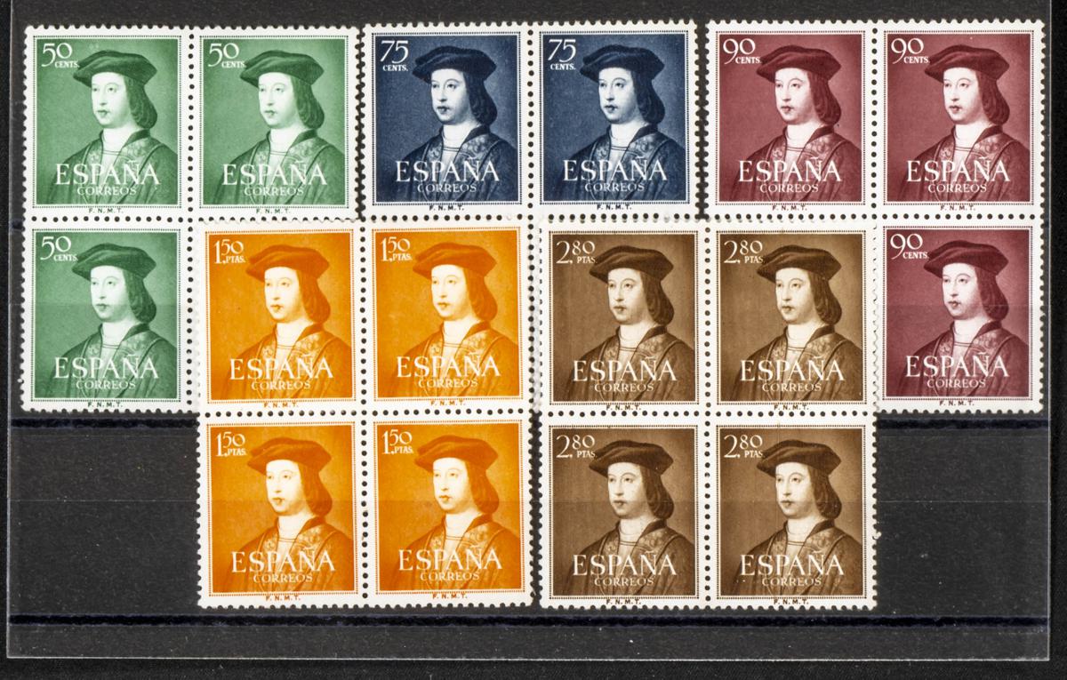 98 | Spanish Collection. Sets and stamps stock