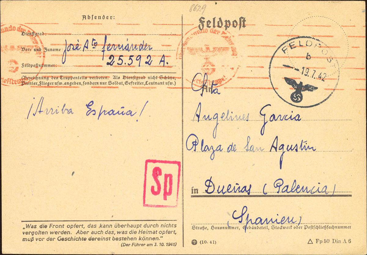 1150 | II Guerra Mundial. División Azul