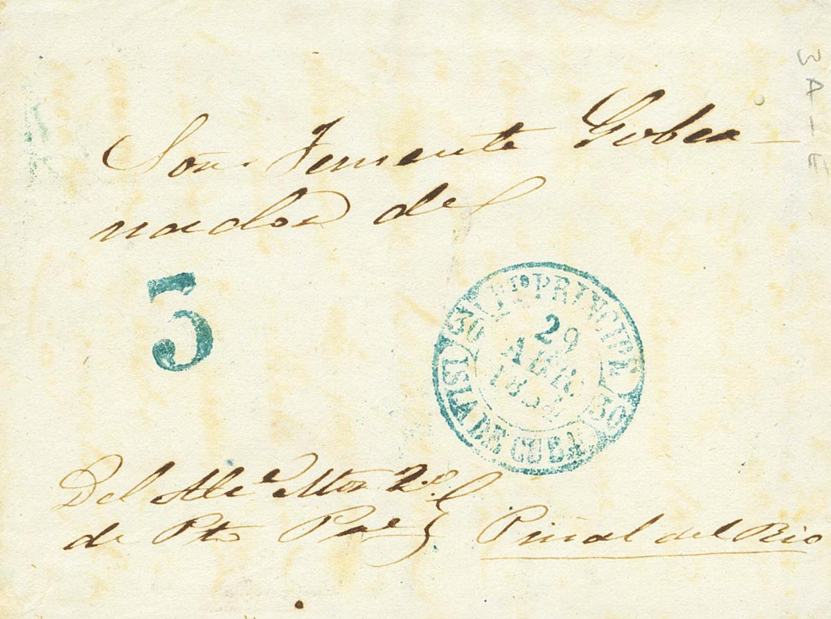 1343 | Cuba. Prephilately