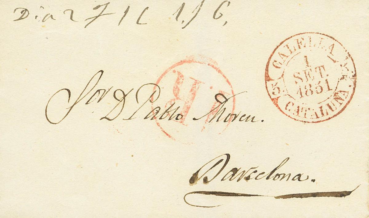 173 | Pre-philately. Catalonia